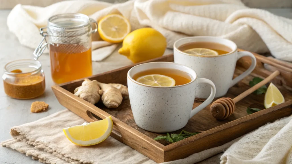 Honey Ginger Lemon Tea