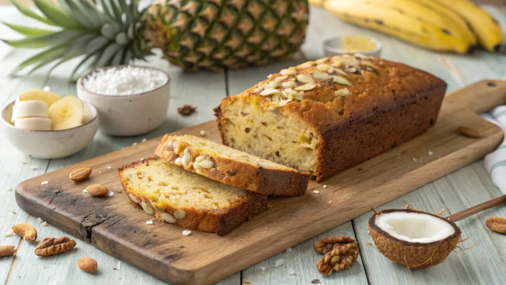 Hawaiian Banana Bread