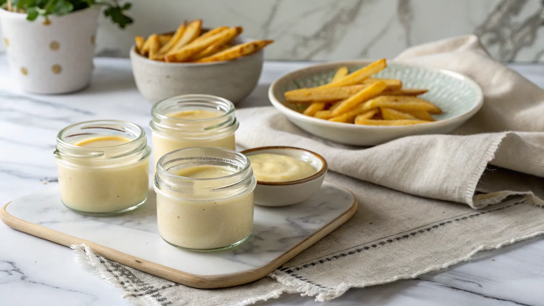 Storage of Cheese Sauce for Fries