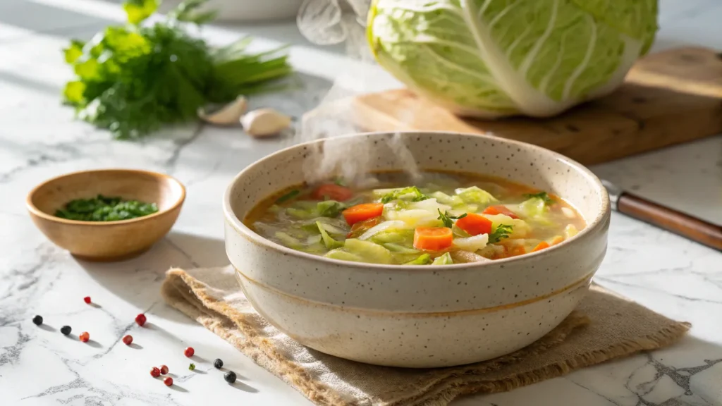 cabbage fat-burning soup