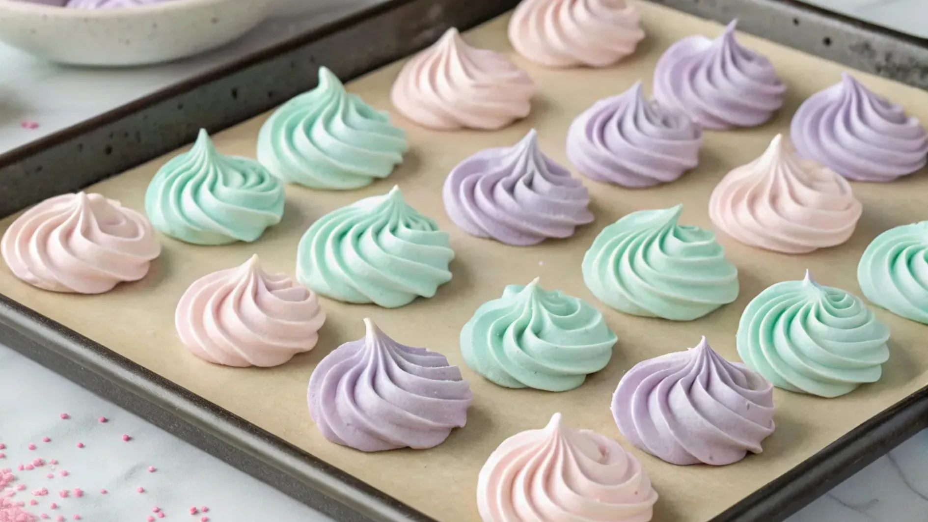 Decorating and Presentation Ideas for Meringue Cookies