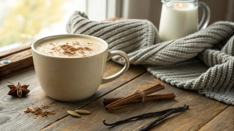 Hot Vanilla Drink