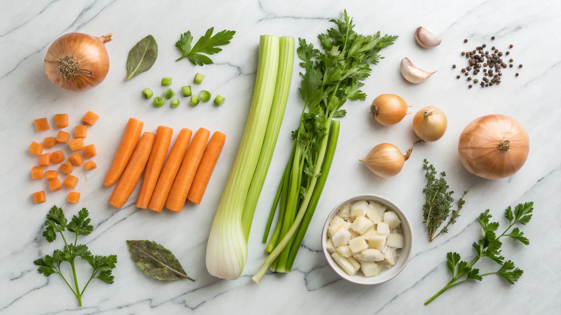 Basic Ingredients for Broth