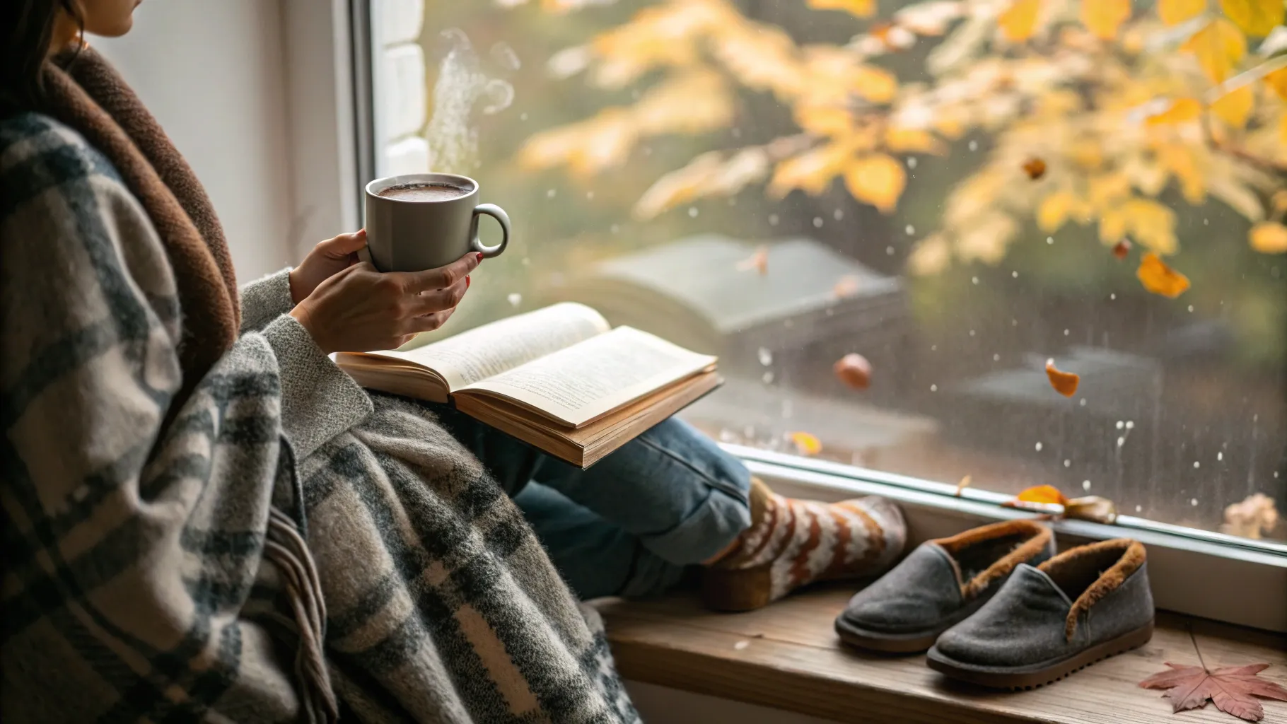 cozy hot vanilla drink
