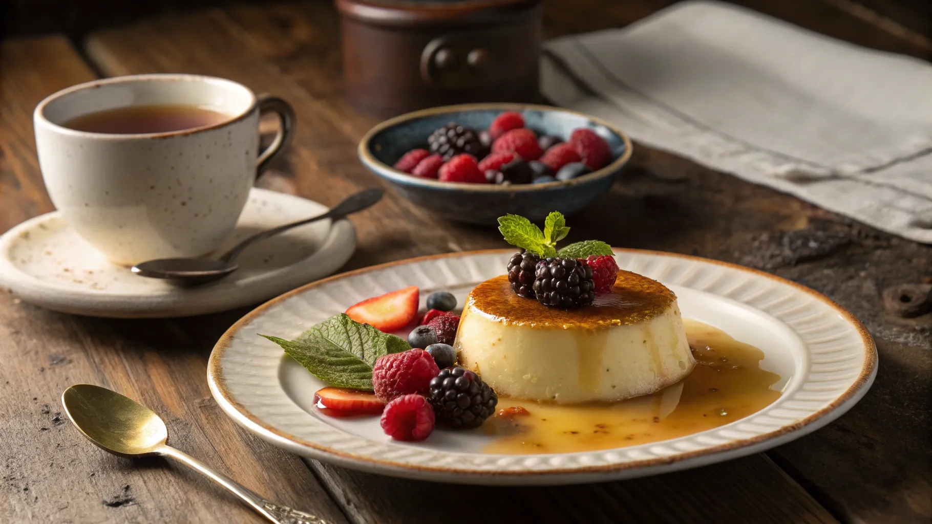 French creamy custard