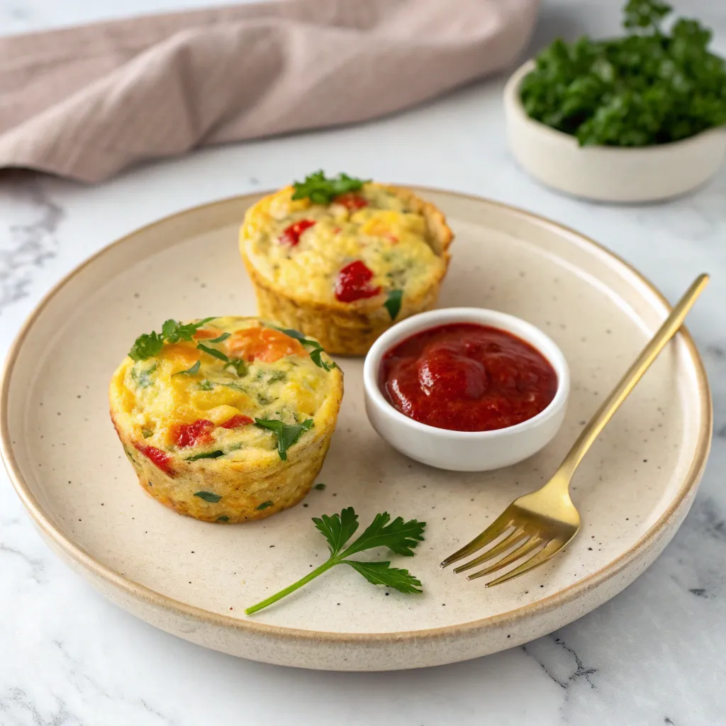 two-egg-muffins-with-sauce