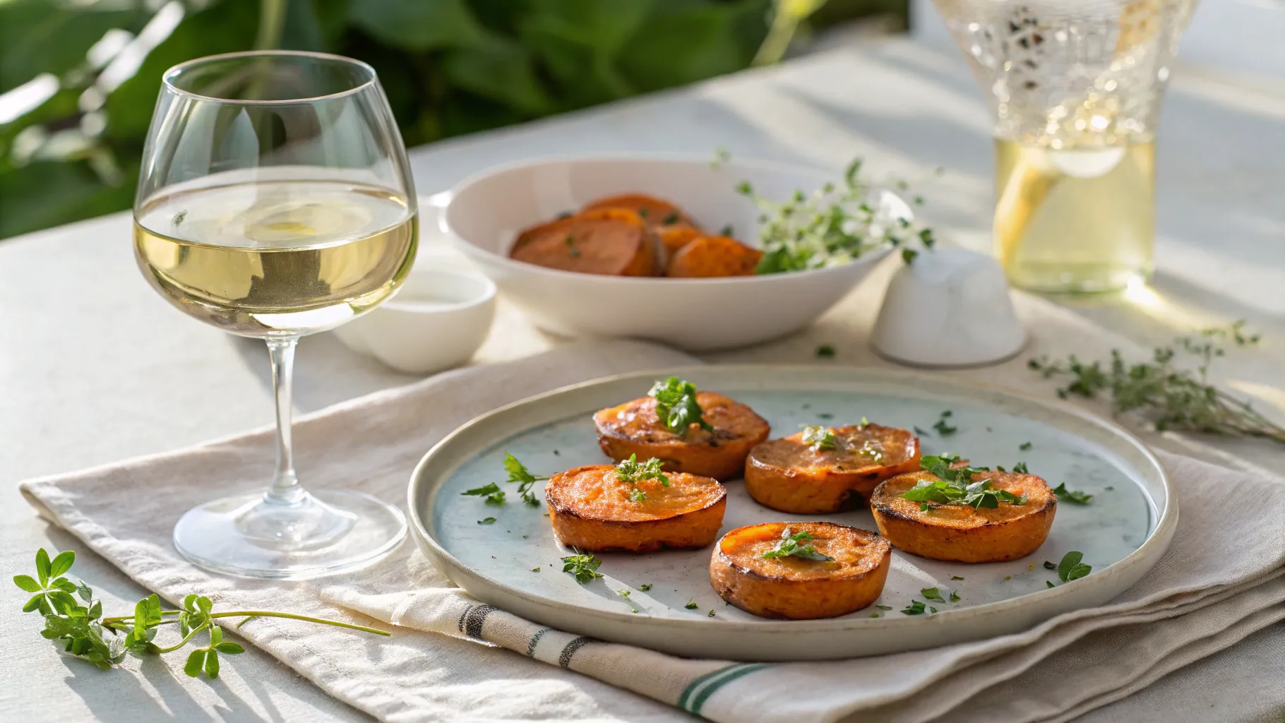 simple Sweet Potato Rounds 