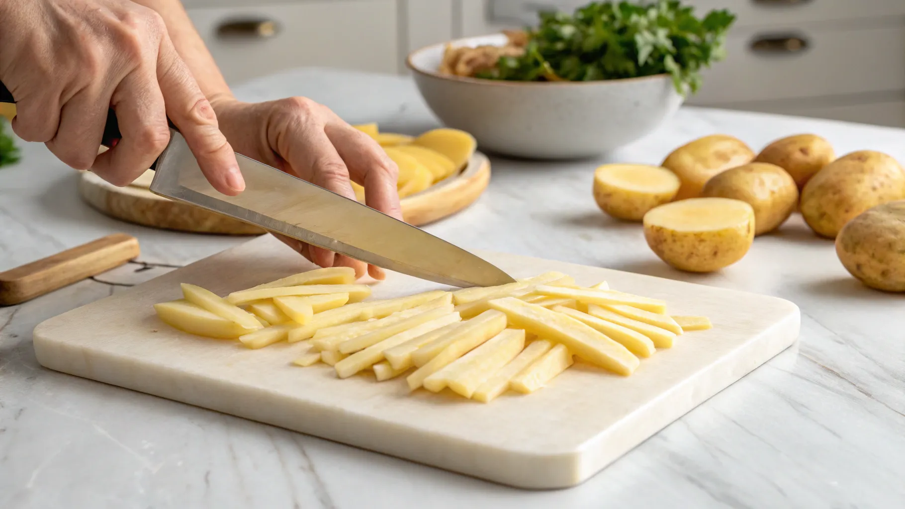 cutting-potatoes-into-frensh-fries