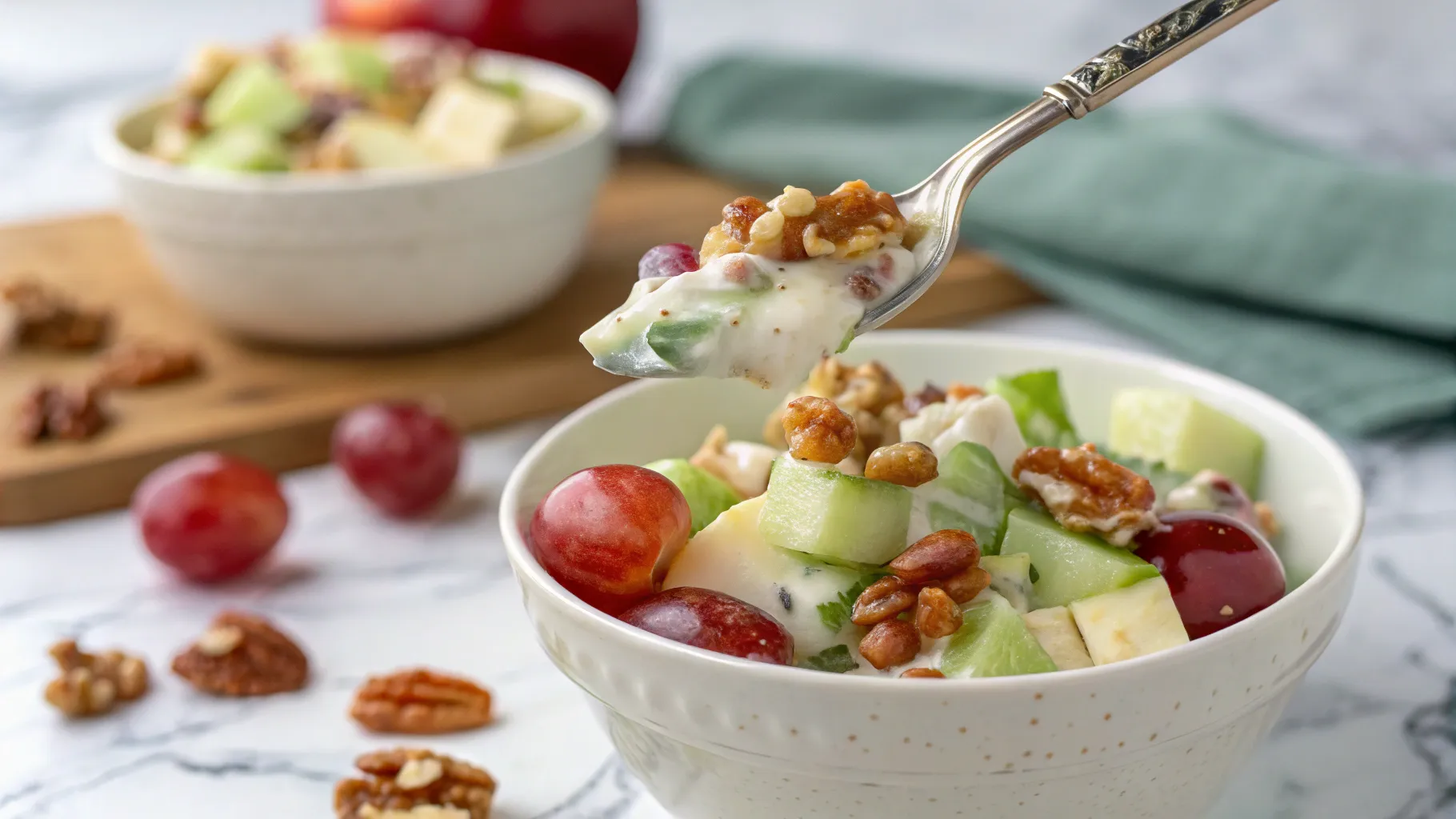 extreme-close-up-of-waldorf-salad