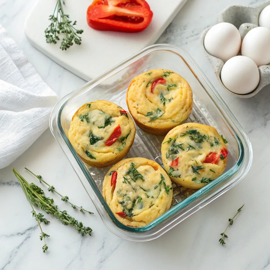 Storage of Egg Muffins