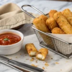 Crispy Mozzarella Sticks