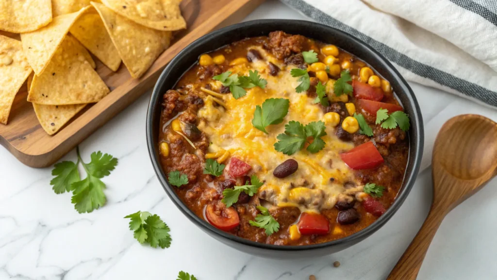 What Is Cheesy Enchilada Chili