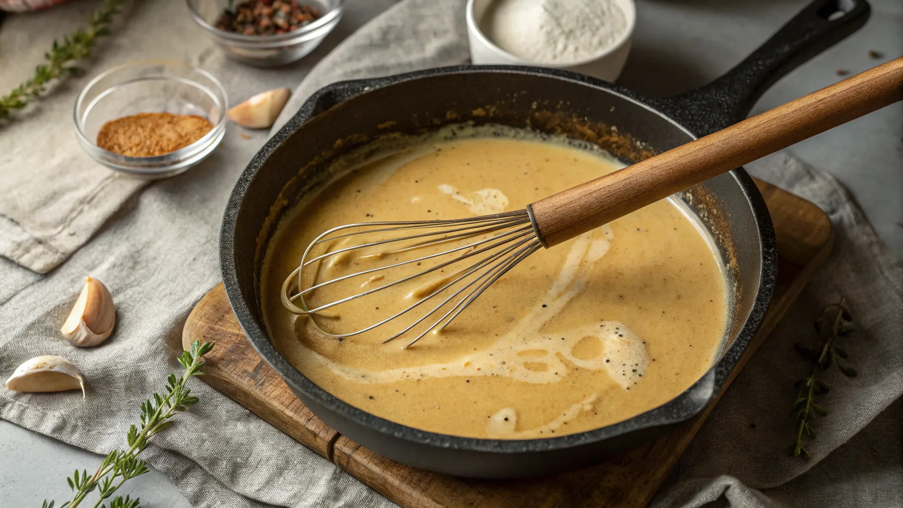 Making the Classic Swedish Cream Sauce