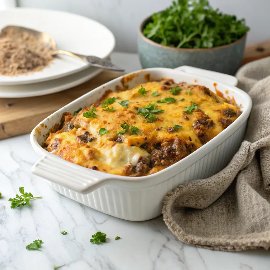 a-bubbling-hamburger-and-potato-casserole