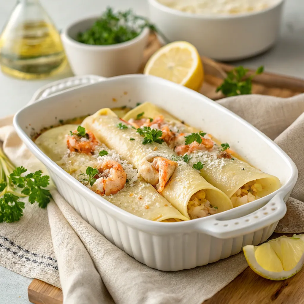 freshly-baked-Shrimp and Scallop-crepes