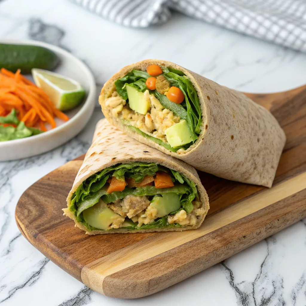 Meal 3: Chickpea & Avocado Wrap