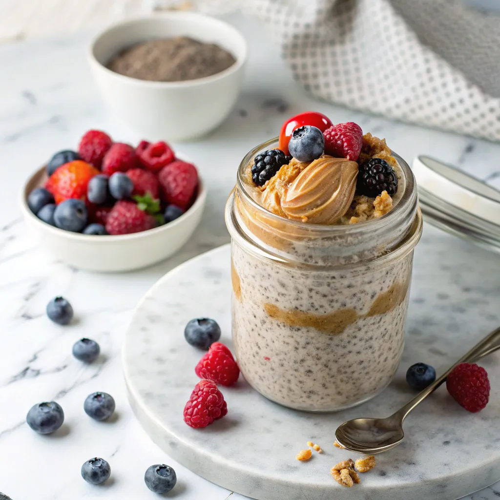 Meal 5: Chia Pudding with Berries